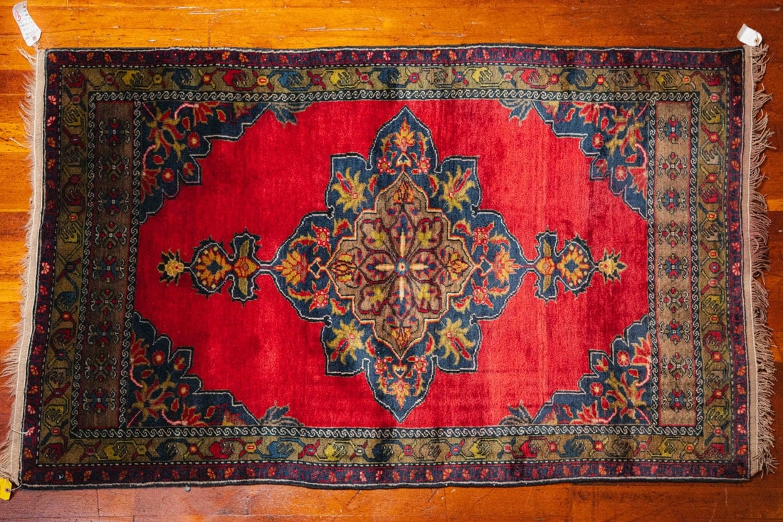 Turkish Yayali Village Rug, ca. 1980, 4'1" x 6'2" (1 of 6)
