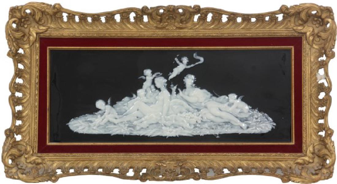 Framed Pate Sur Pate Plaque (1 of 9)