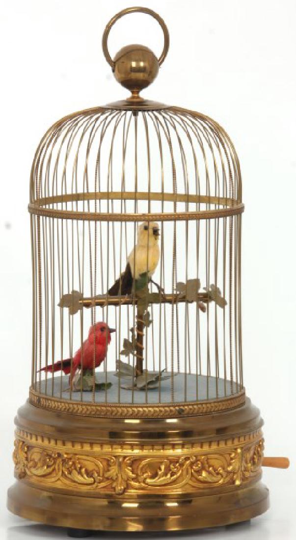 Lg. 2 Singing Bird Cage Automaton (1 of 10)