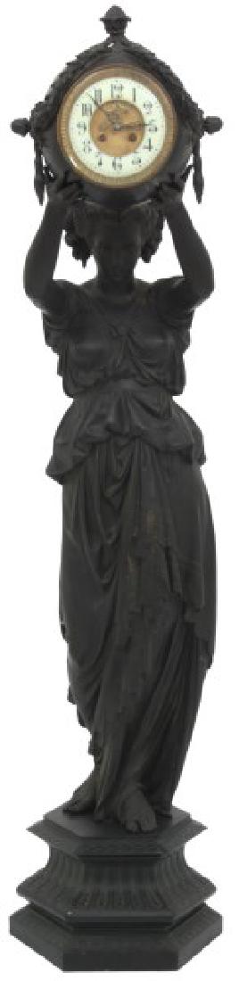 Large Figural Standing Floor Clock (1 of 10)