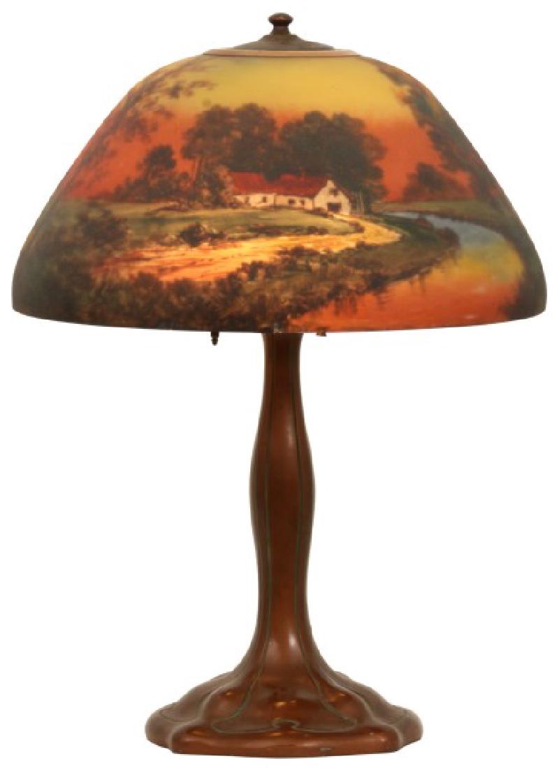 15 in. Moe Bridges Scenic Table Lamp (1 of 10)