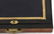 Brass Mounted Burl Walnut Travel Desk - 5
