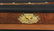 Brass Mounted Burl Walnut Travel Desk - 6