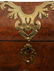 Brass Mounted Burl Walnut Travel Desk - 7