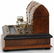 Brass Mounted Burl Walnut Travel Desk - 8