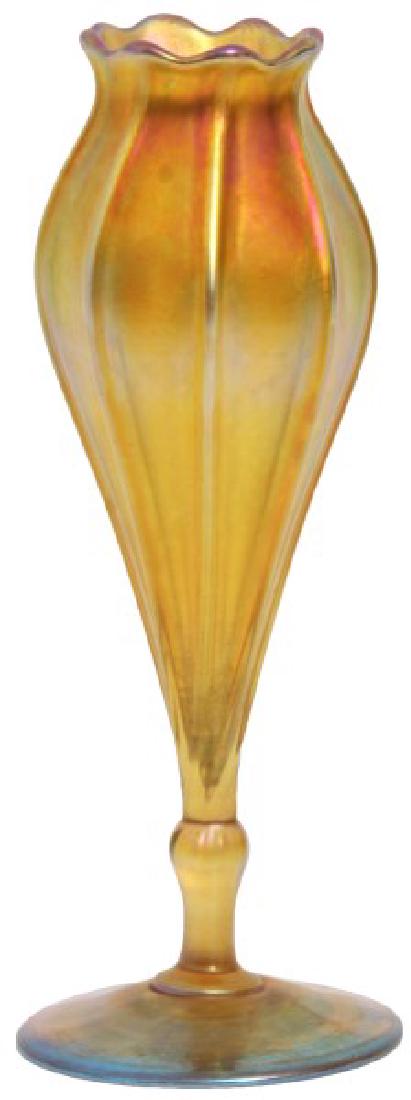 Tiffany Favrile Floriform Cabinet Vase (1 of 5)