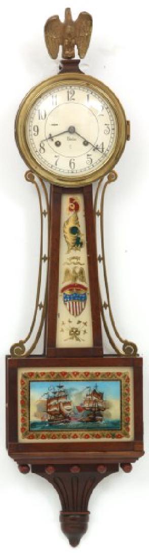Chelsea Mahogany Presentation Banjo Clock (1 of 10)