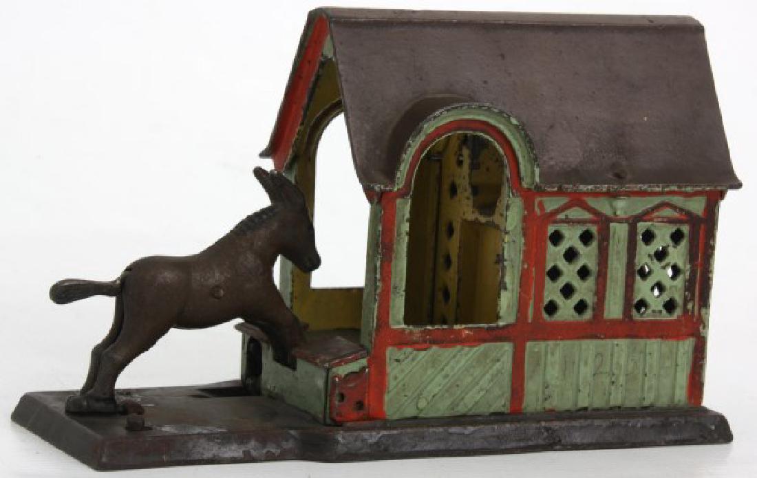 Mechanical Cast Iron Kicking Mule Bank (1 of 10)