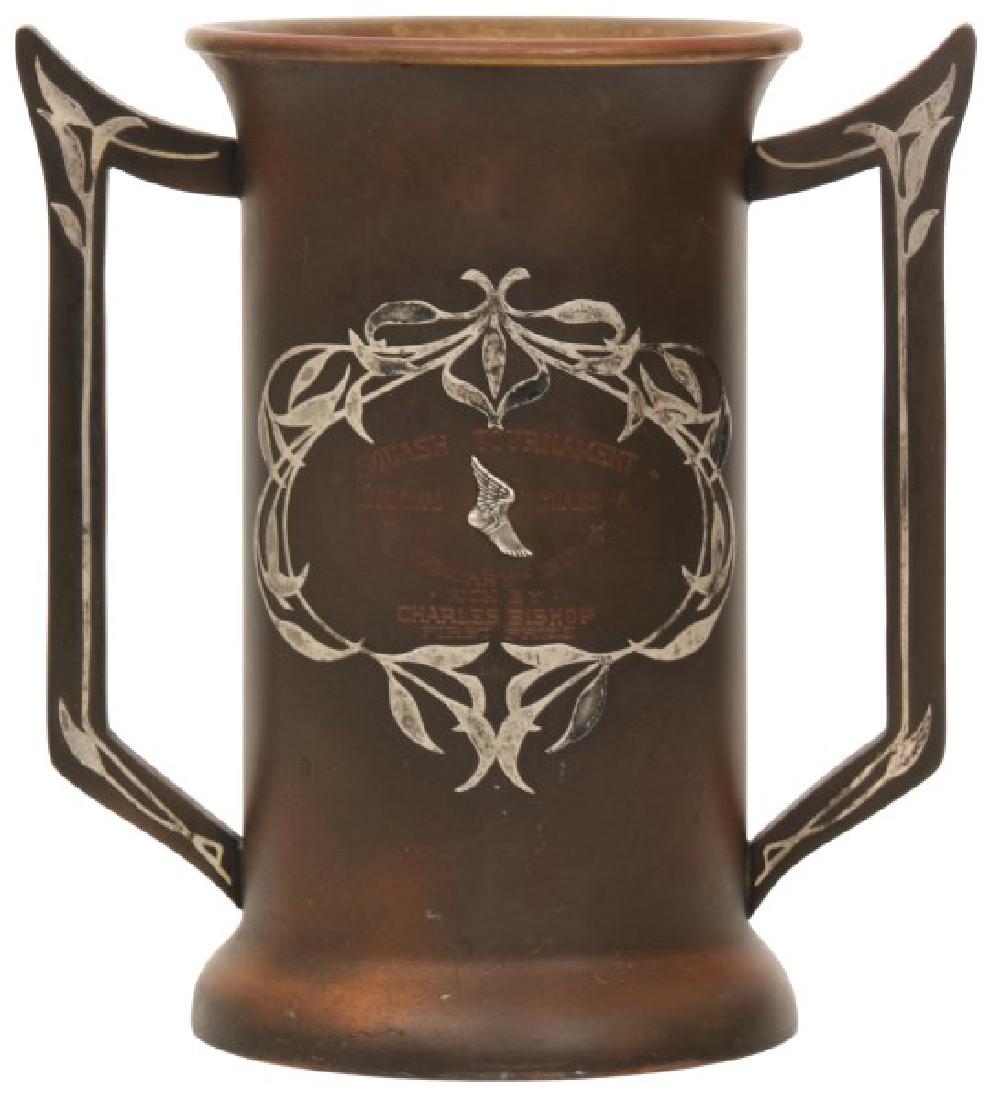 Heintz Sterling On Bronze Trophy Lot 0224