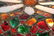 Bronze Chunk Jewel Leaded Table Lamp - 4