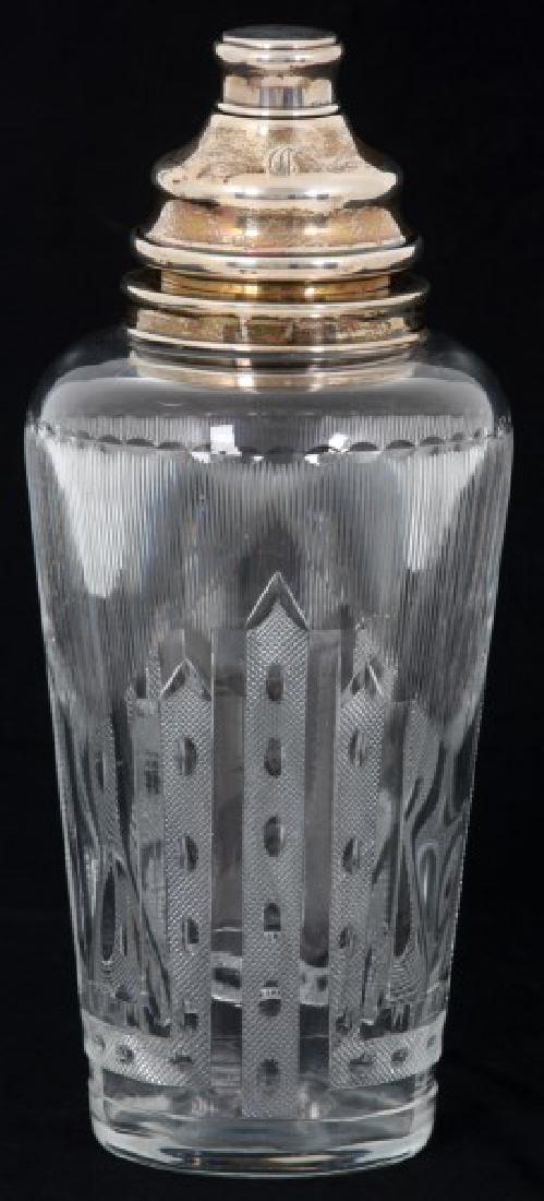 Hawkes Sterling & Cut Glass Cocktail Shaker (1 of 10)