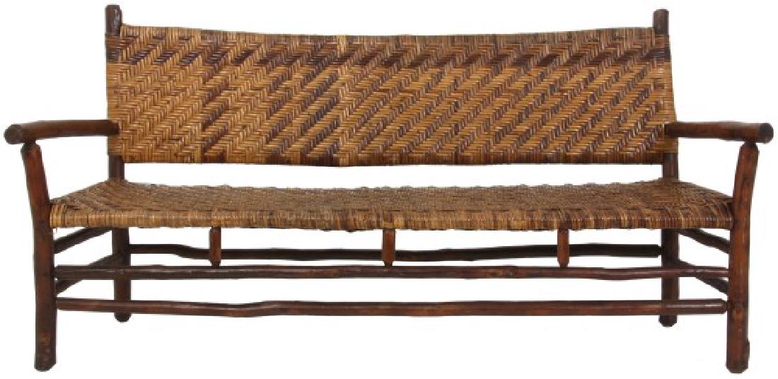 Attr: Old Hickory Adirondack Settle (1 of 10)