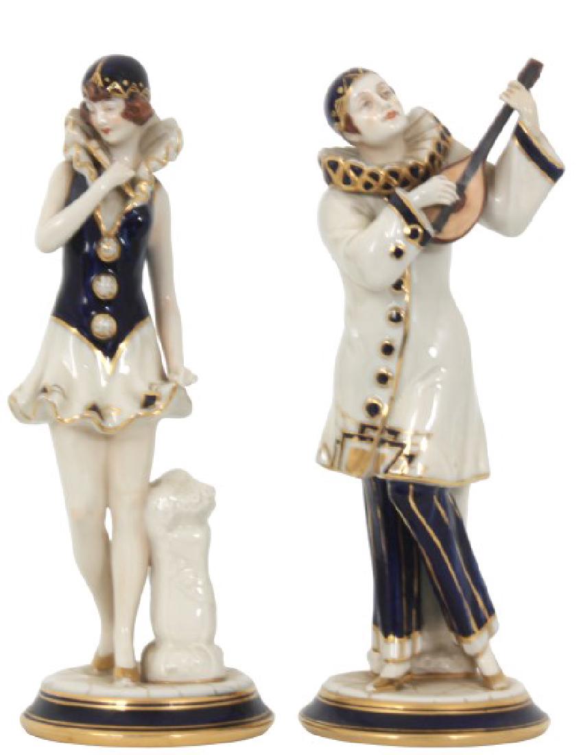 Pr. Royal Dux Porcelain Figures (1 of 10)