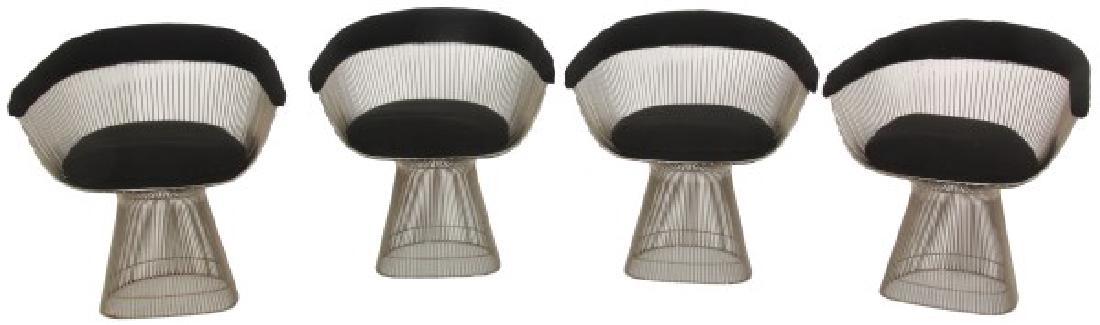 Set of 4 Knoll, Warren Platner Armchairs (1 of 10)