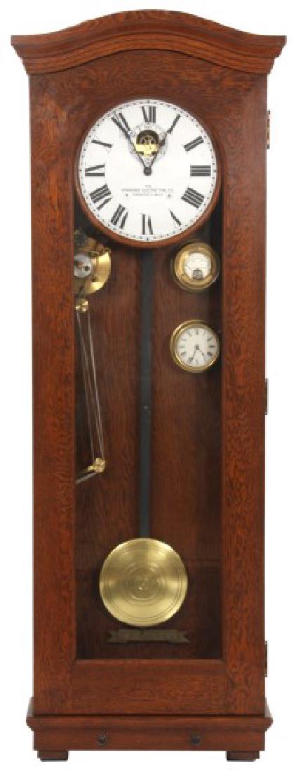 Oak Standard Electric Master Clock (1 of 10)