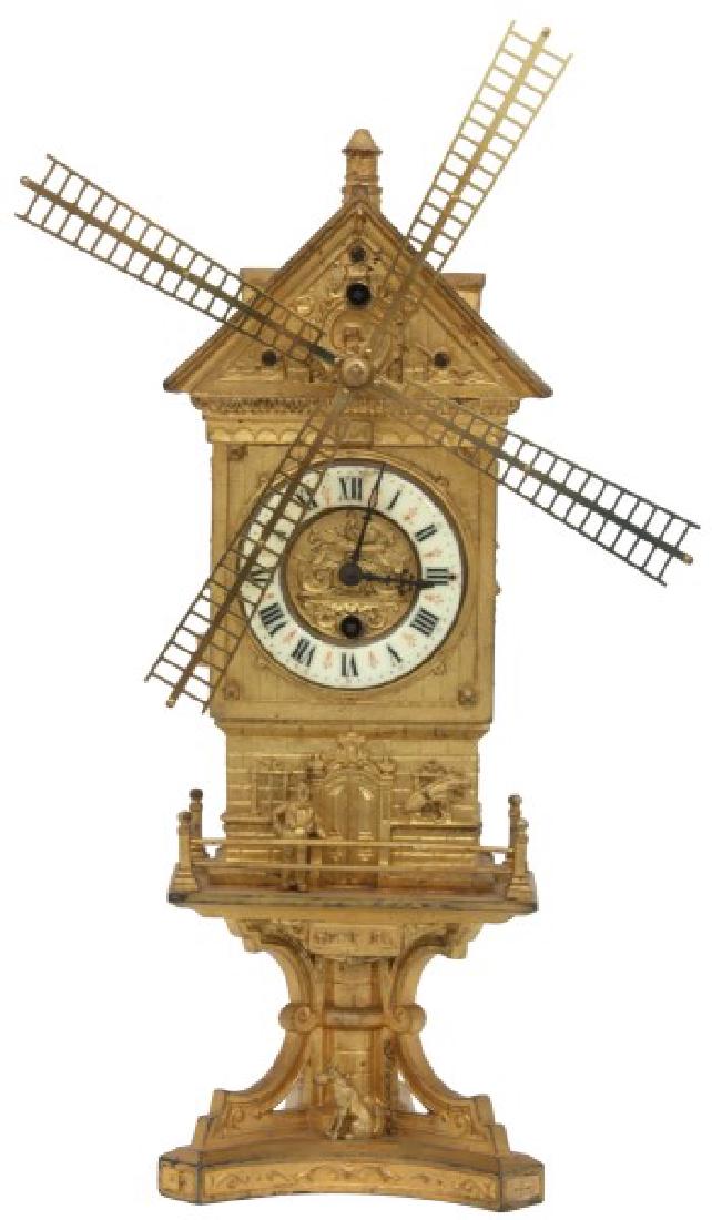 Farcot French Industrial Animated Mantle Clock (1 of 10)