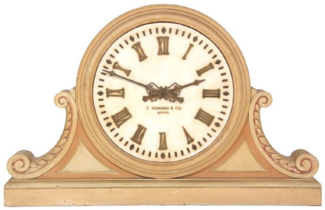 24 in. E. Howard Marble Dial Gallery Clock (1 of 10)