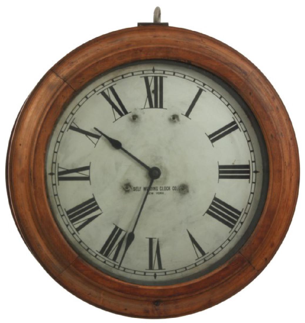 Self Winding Double Sided Gallery Clock (1 of 10)