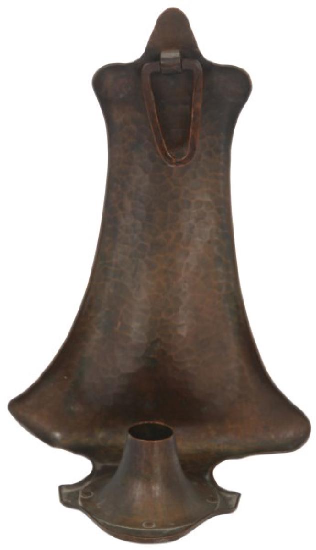 Handel Hammered Copper Wall Sconce (1 of 8)