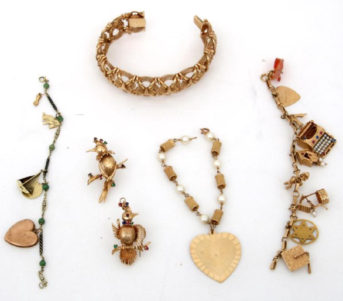 6 Pcs. 14K Gold Estate Jewelry (1 of 10)