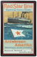 Red Star Line Steam Boat Travel Poster