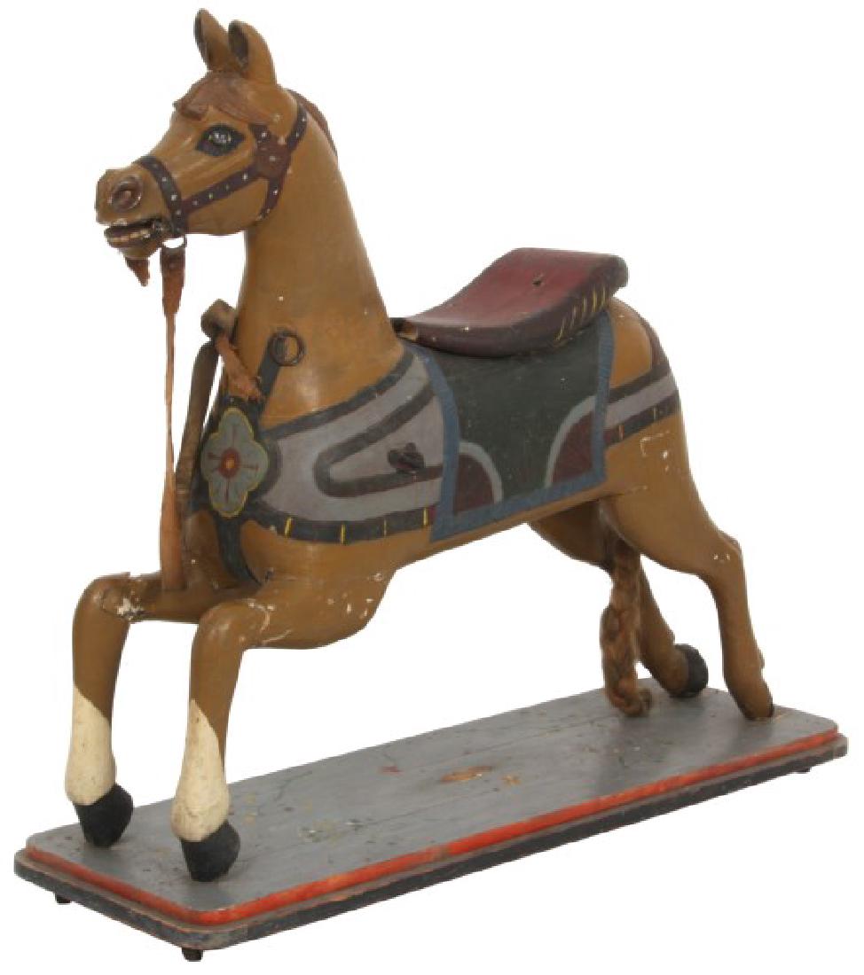 Antique Hand Carved Carousel Horse (1 of 10)