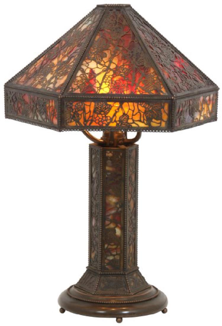 Riviere Studios Grapevine Overlay Table Lamp