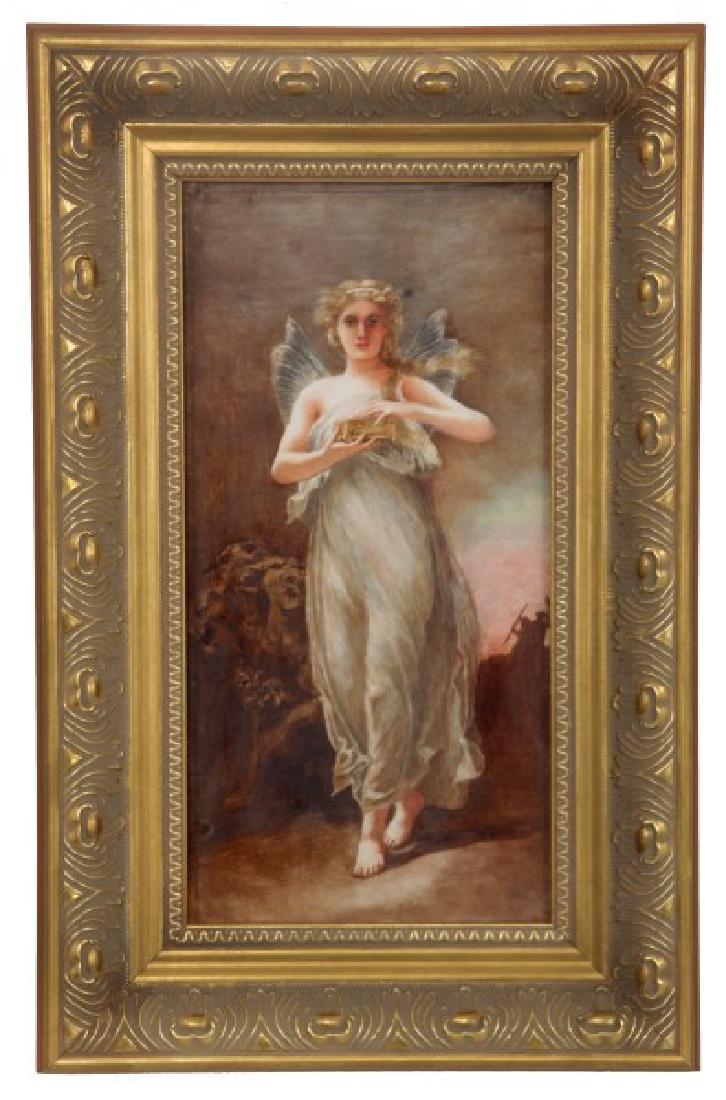 Hand Painted Porcelain Plaque – Pandora (1 of 6)