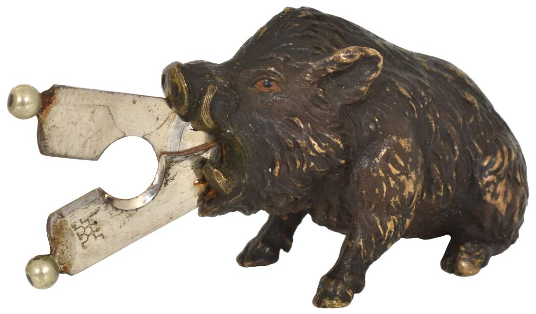 J.A. Henckels Bronze Cigar Cutter (1 of 4)