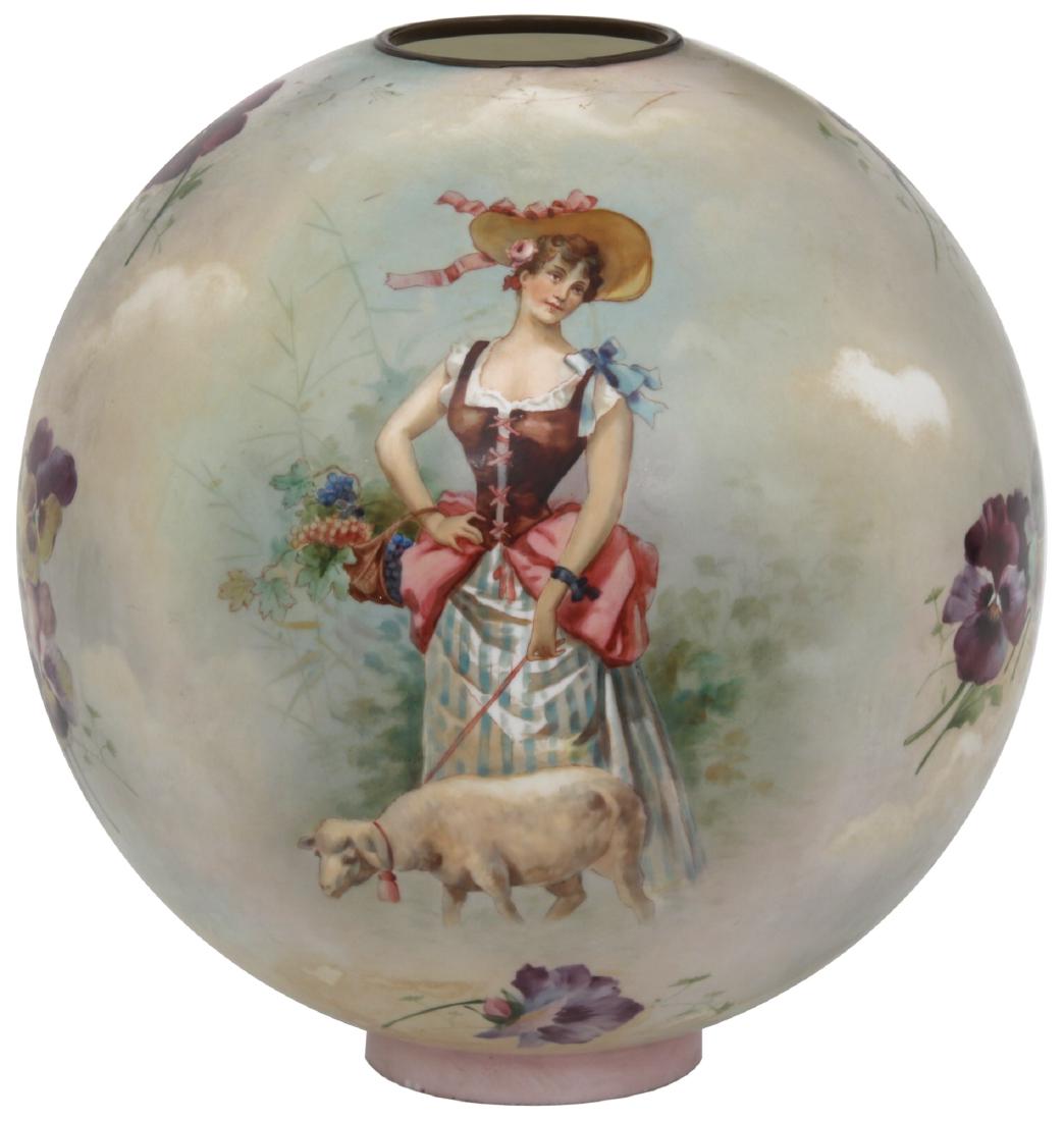12 in. "Little Bo Peep" Banquet Lamp Globe (1 of 8)