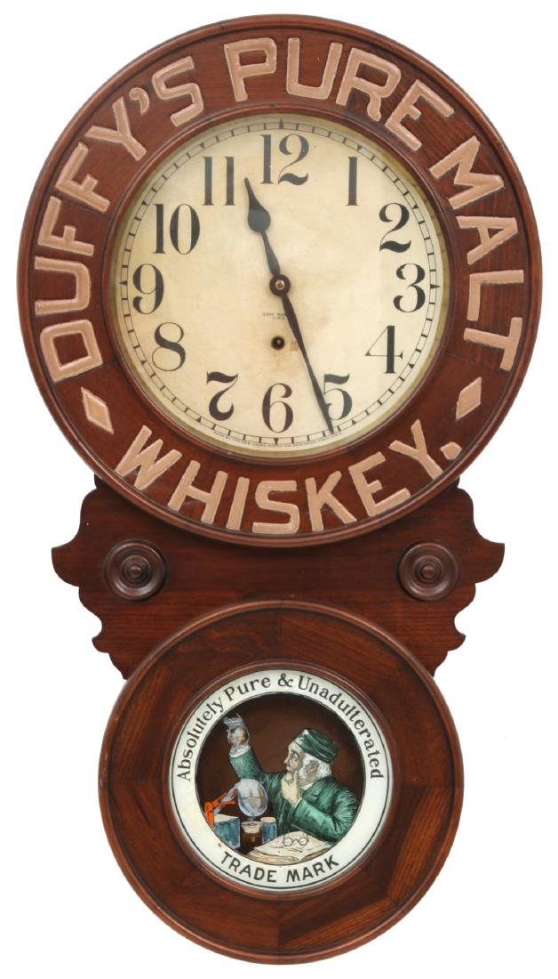 New Haven Clock Co. Advertising Wall Clock