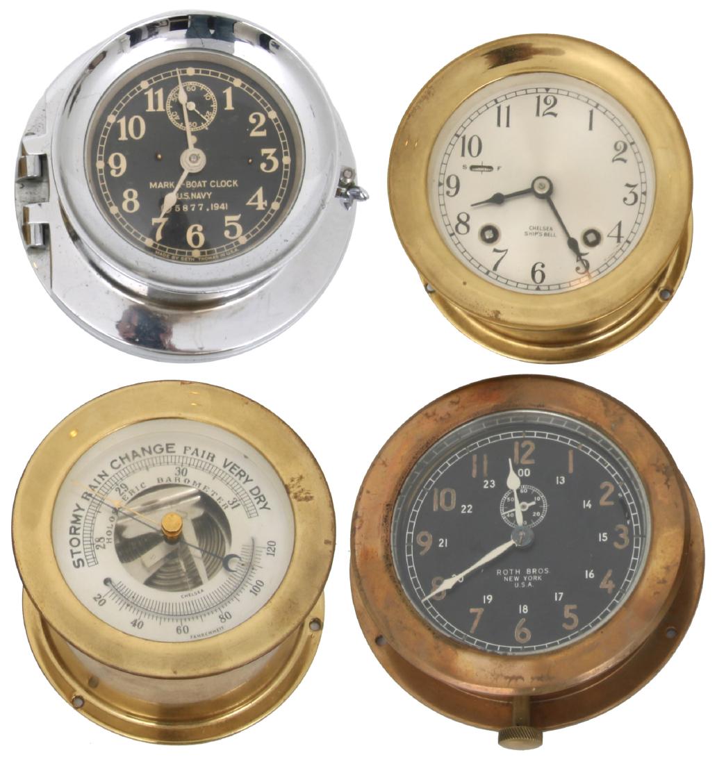 4 Marine Timepieces (1 of 10)