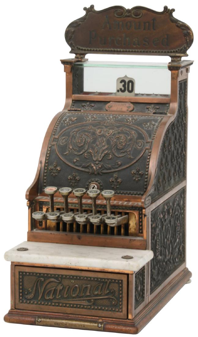 Brass National Cash Register Model 216 (1 of 10)