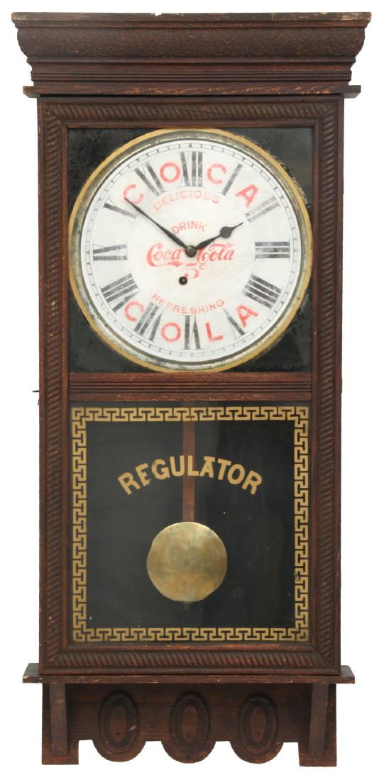 Coca-Cola Store Advertising Wall Regulator (1 of 10)