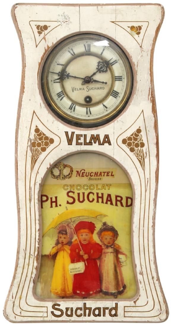 Velma Suchard Chocolate Advertising Wall Clock (1 of 7)