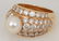 Cartier 18K Gold, Diamond & Pearl Ring - 3