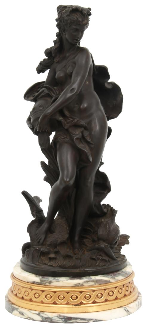 Auguste Moreau Figural Bronze Aphrodite (1 of 10)