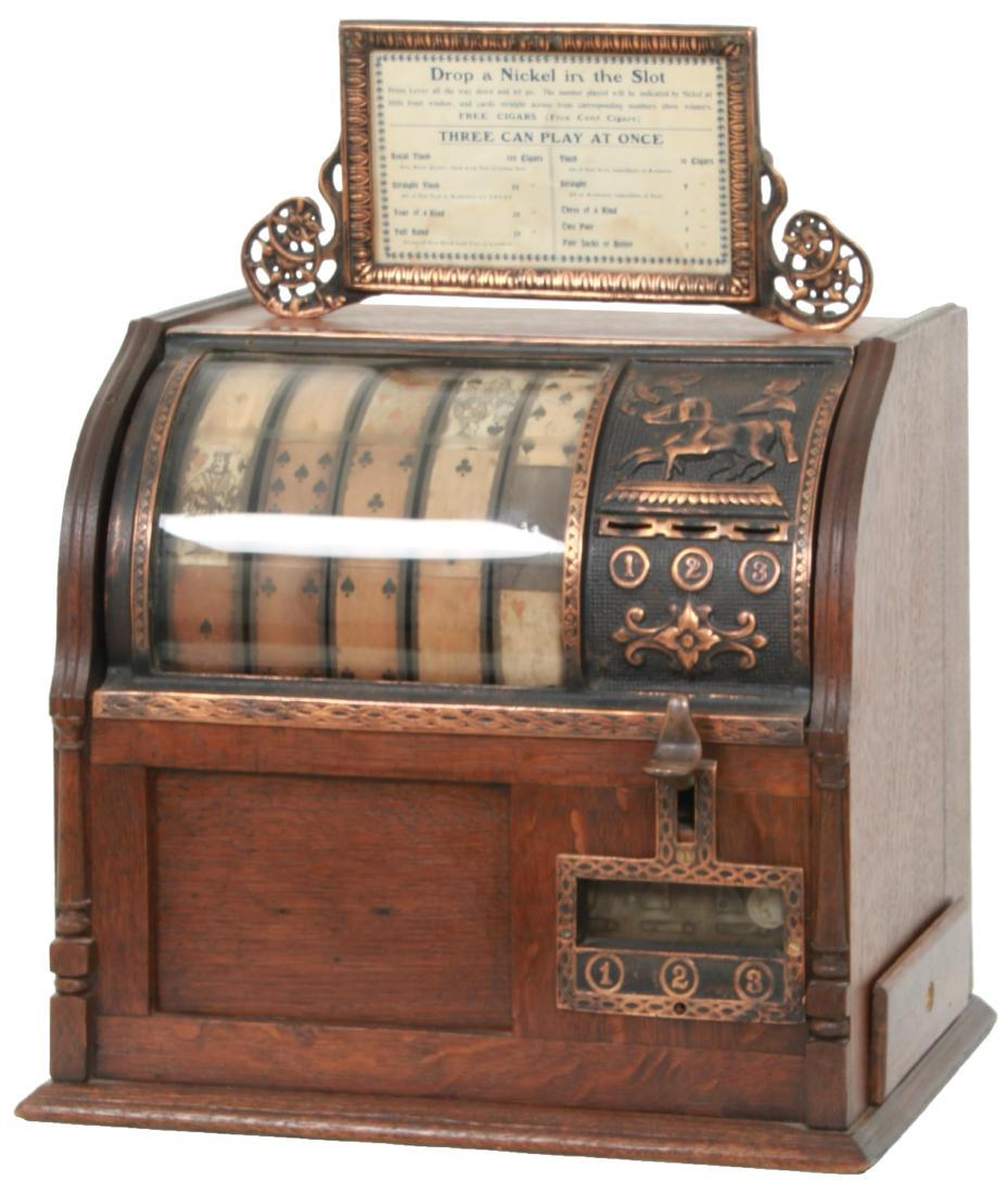 Mills Jockey 5 Cent Trade Stimulator (1 of 10)