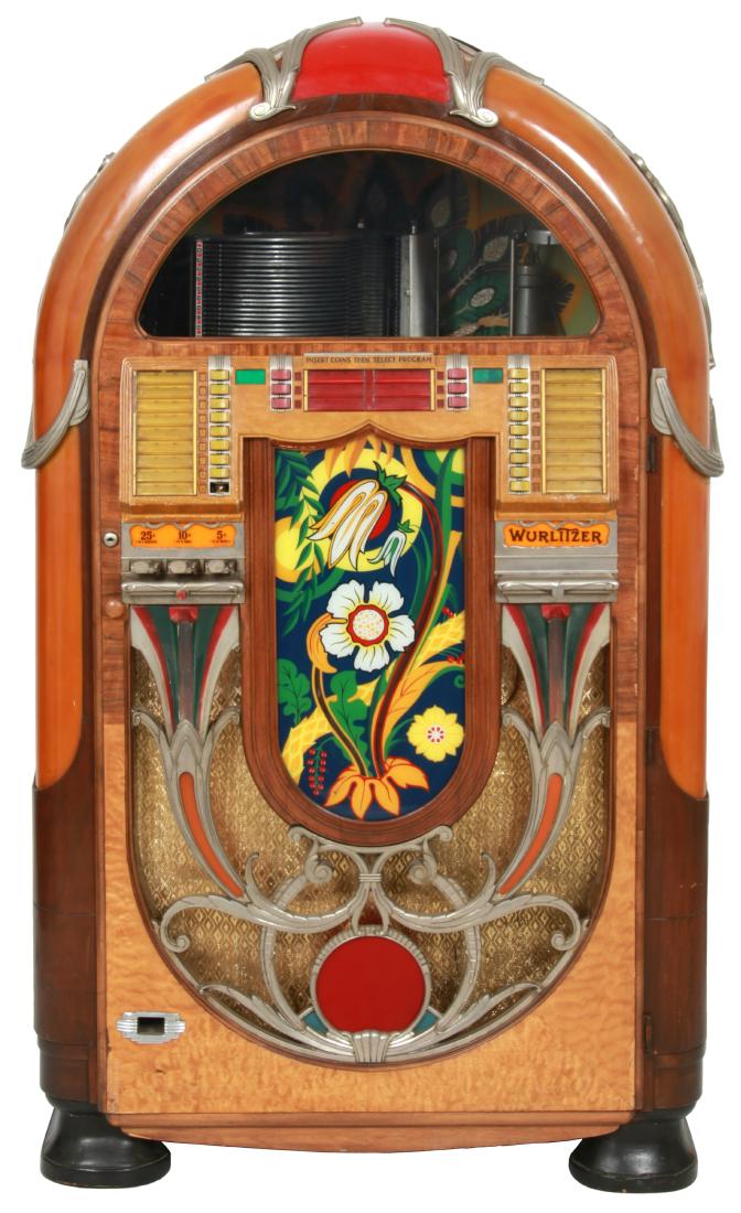 Wurlitzer Model 850A Tulip Jukebox - 1941 (1 of 10)