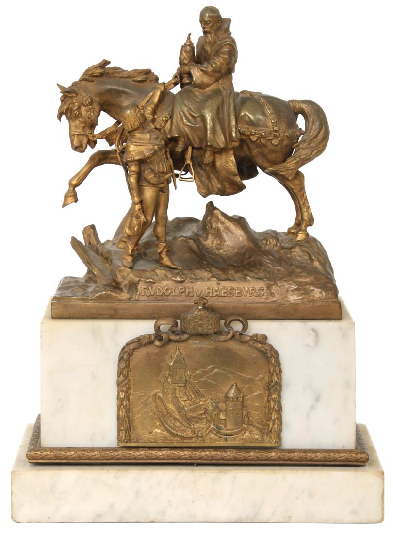 Carl Kauba Bronze "Rudolph of Habsburg" (1 of 15)