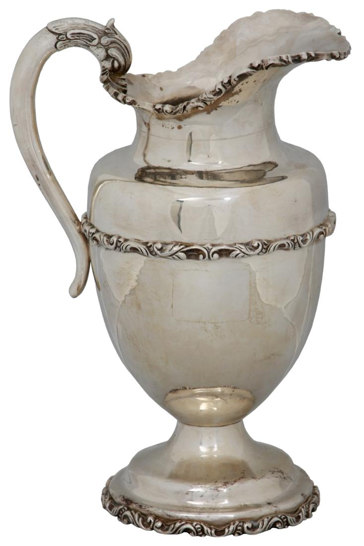 Heavy Quality Sterling Silver Pitcher (1 of 10)