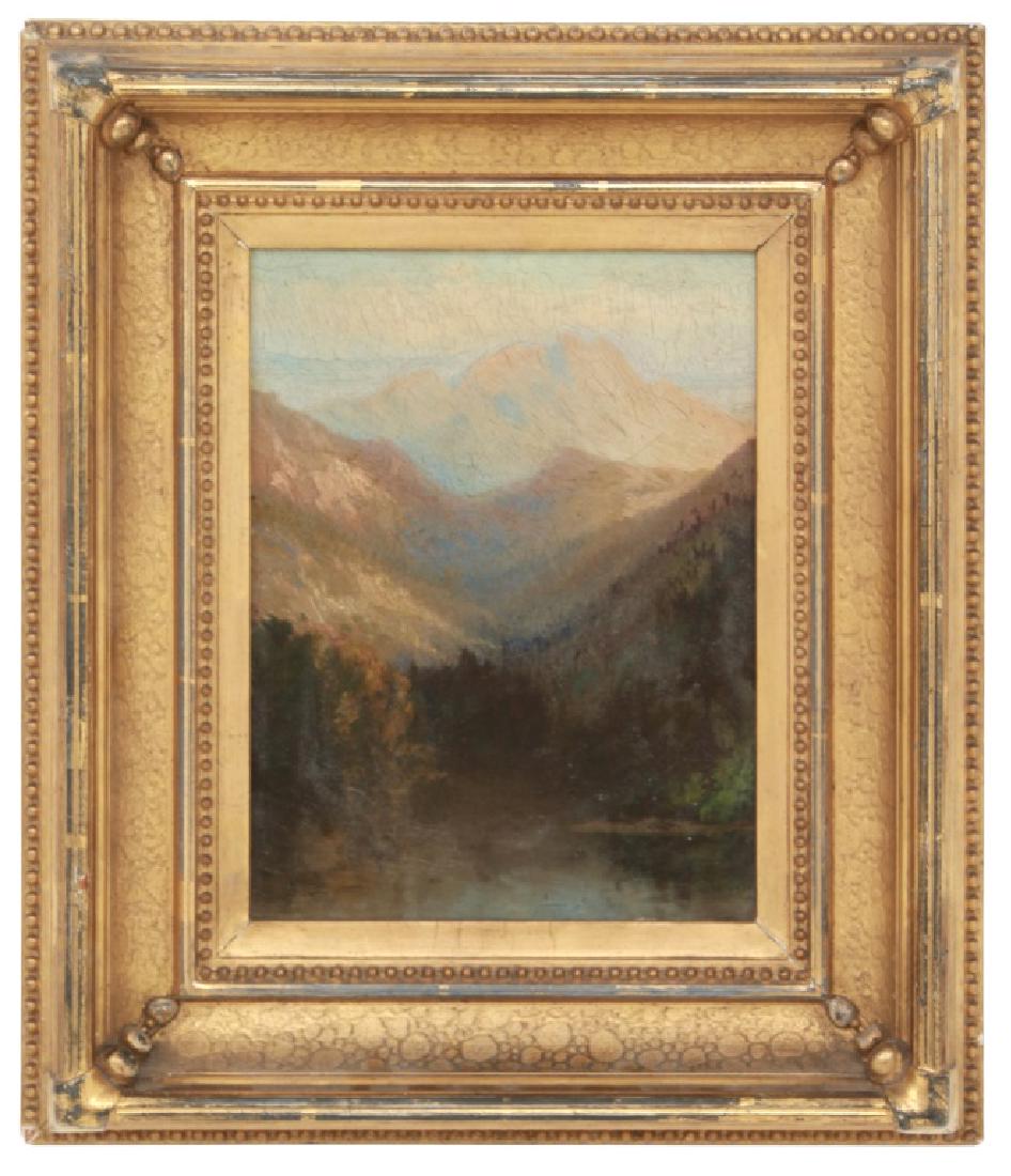 19th Century O/C Hudson River School Painting (1 of 5)