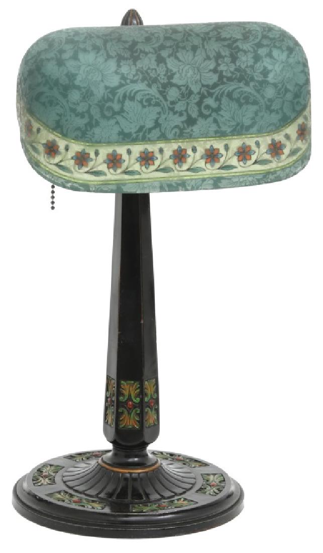 Emeralite Desk Lamp With Bellova Shade (1 of 10)