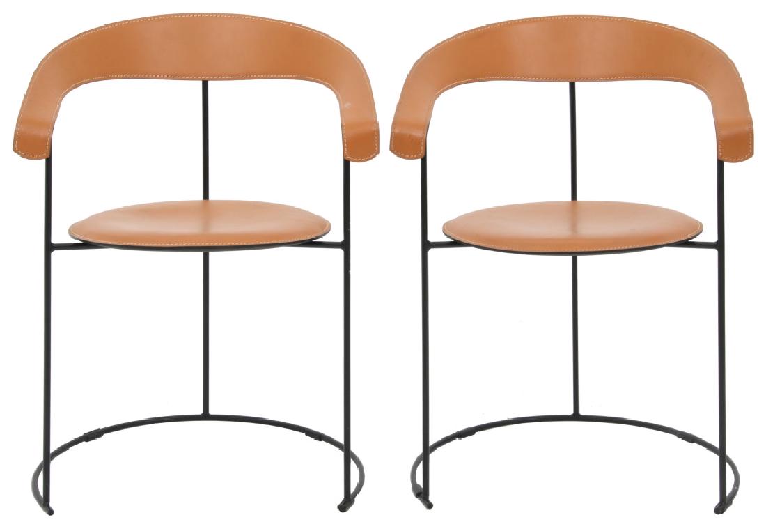 Pr. Arrben Leather Armchairs (1 of 10)