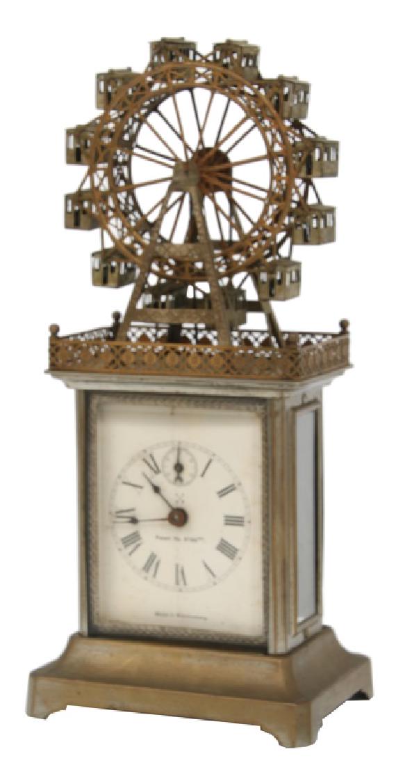 Hamburg-American Clock Co. Ferris Wheel Clock (1 of 10)