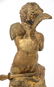French Figural Cupid Mantle Clock - 8