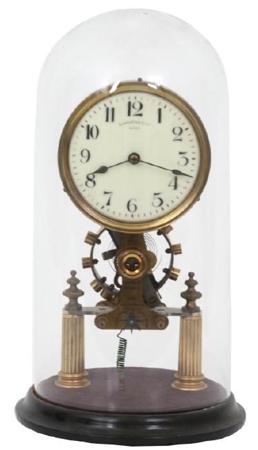 Eureka Electric Mantle Clock w/ Dome