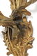 Pair Brass 3 Arm Louis XV Style Wall Sconces - 6