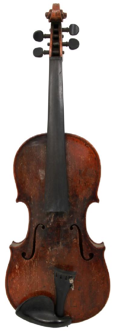 19th Century Jan Baptista Dvorak Violin: 19th Century Jan Baptista Dvorak Violin. Jan Baptista Dvorak (Czech, 1825-1890) apprenticed under Han Kulik, worked in Budapest for J.B. Schweitzer and for Anton Hoffmann in Vienna. Has an old overcoa