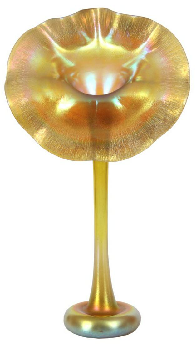 Large Tiffany Studios Jack In The Pulpit Vase Sep 14 2019